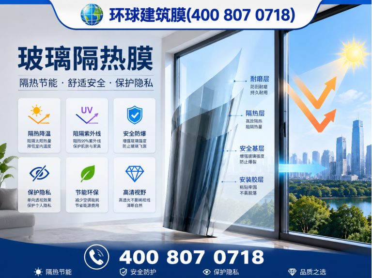 东山县建筑隔热膜展示图